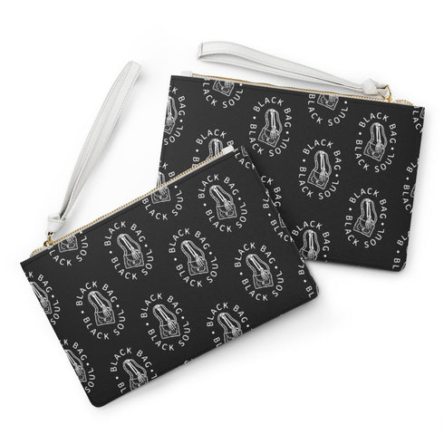 Black Soul Fashion Clutch Purse